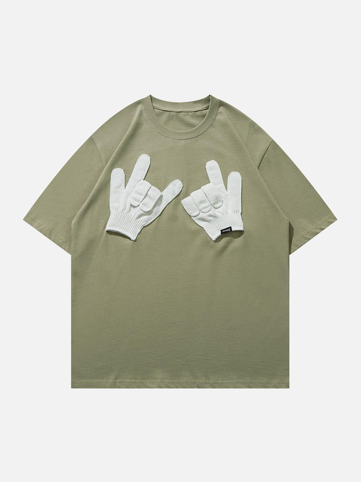 Gloves Gestures Graphic Tee
