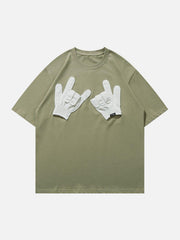 Gloves Gestures Graphic Tee