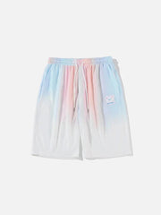 Gradient Drawstring Shorts