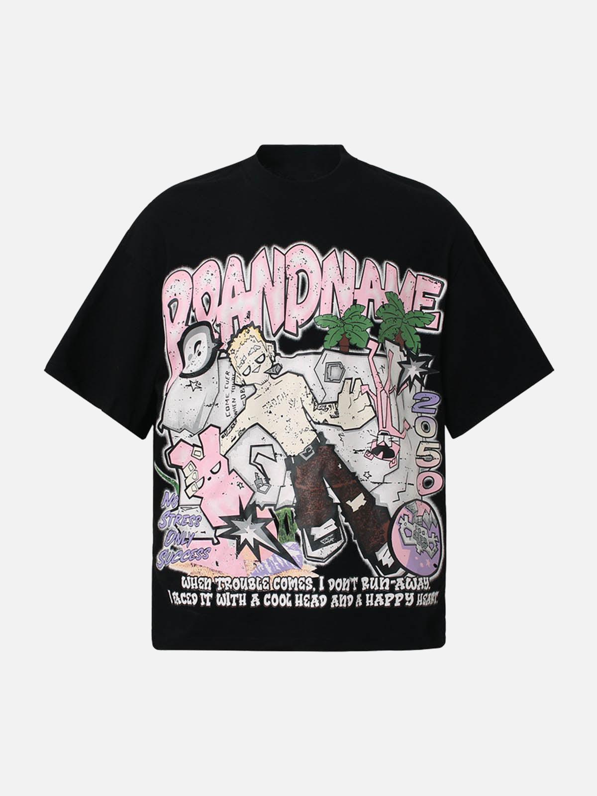 Graffiti Art Graphic T-Shirt