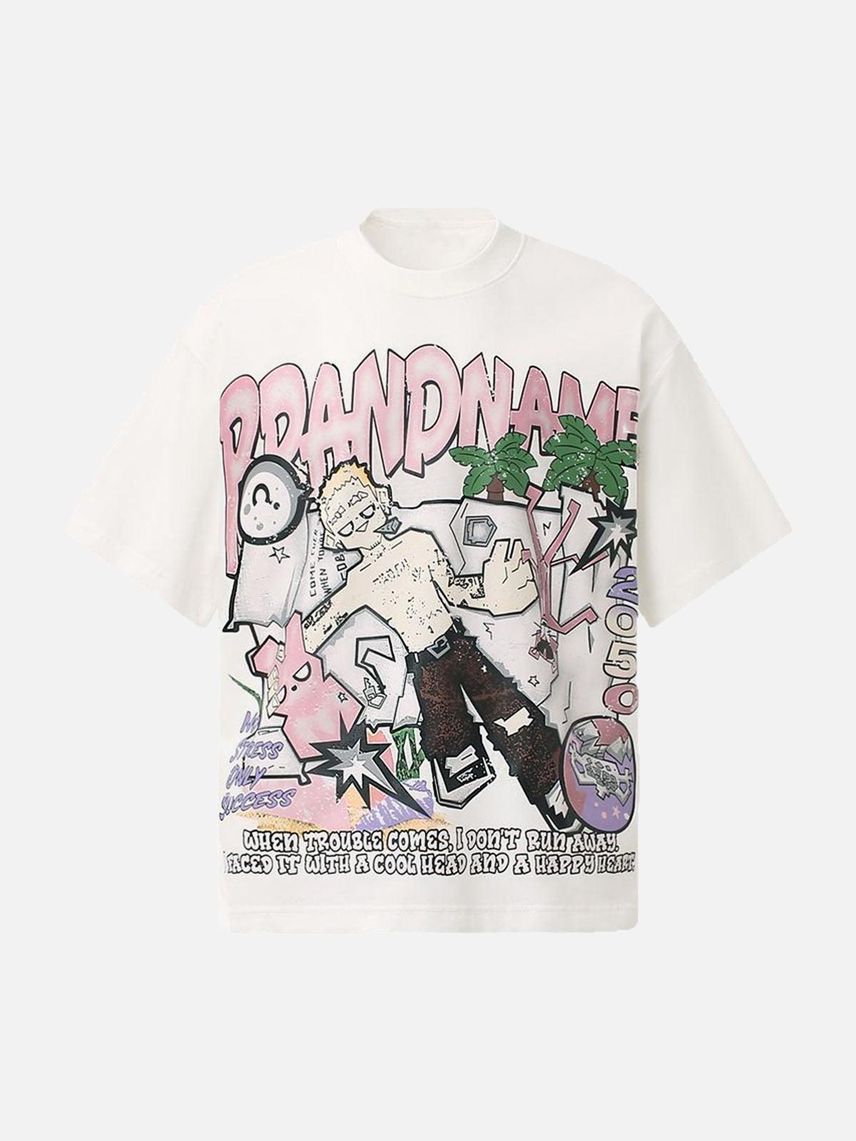 Graffiti Art Graphic T-Shirt