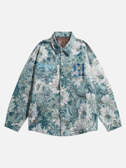 High Street Jacquard Embroidery Design Jacket