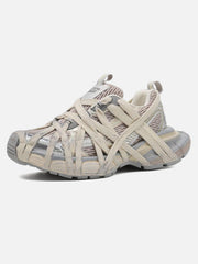 High Street Lace-Up Casual Sneakers