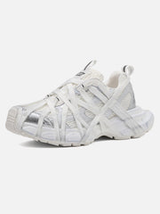 High Street Lace-Up Casual Sneakers