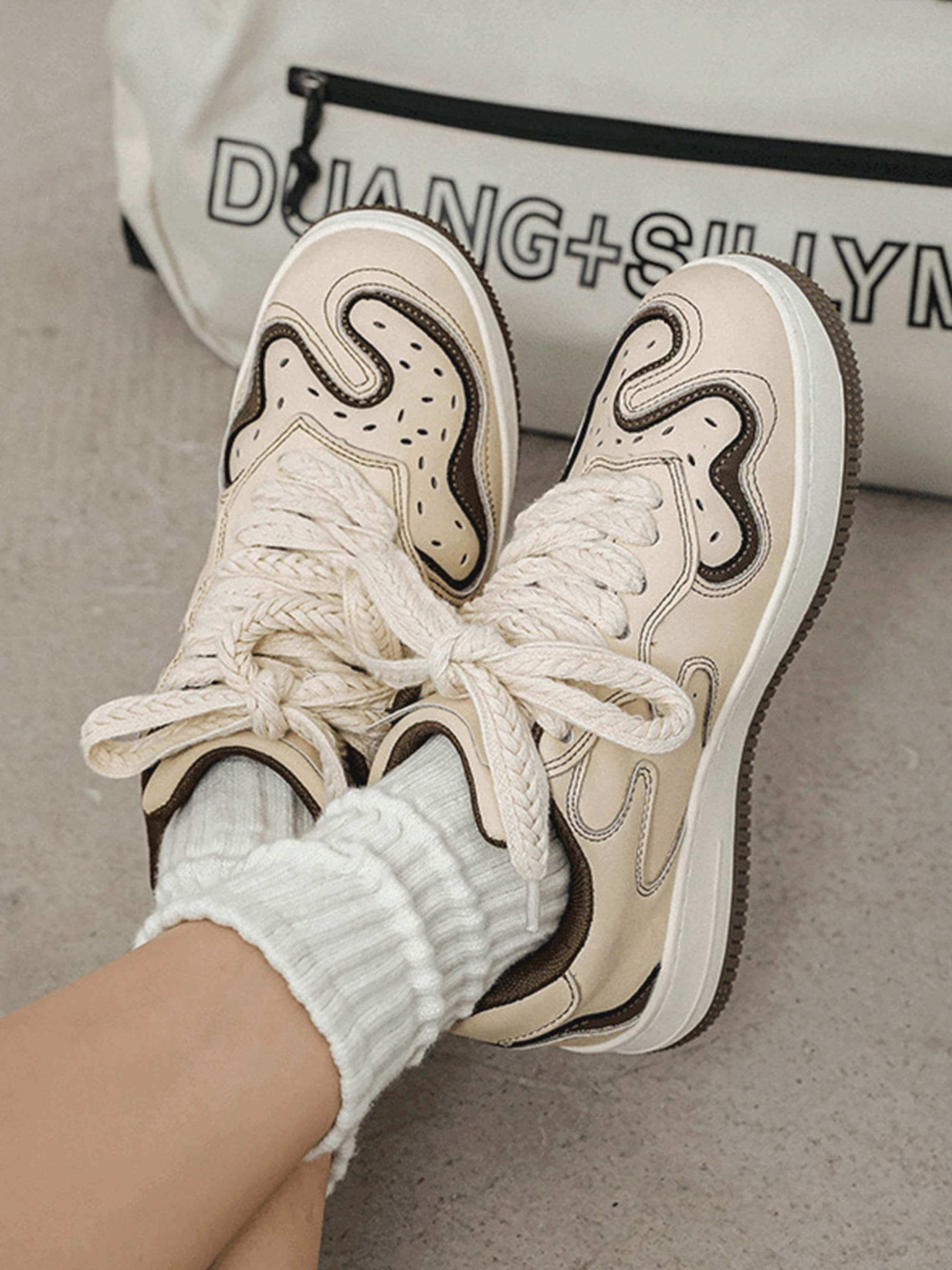 High Street Niche Design Skateboard Couple Shoes