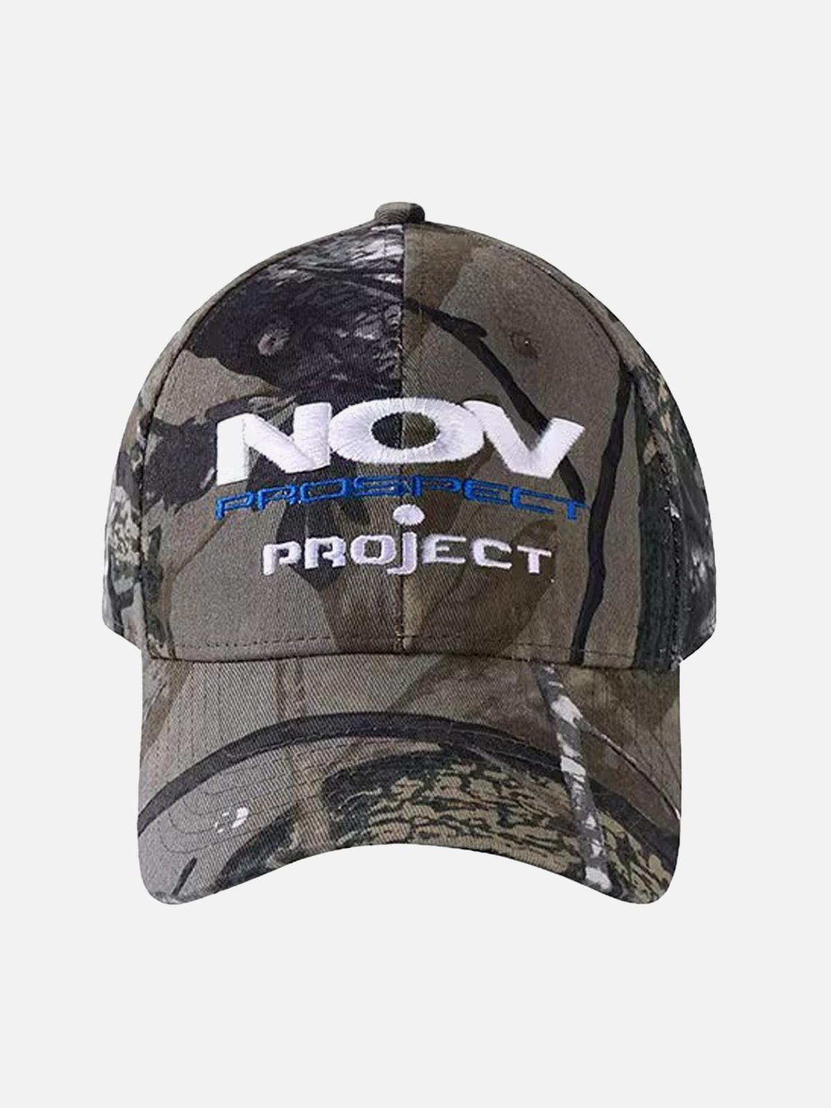 High Street Retro Camouflage Hat