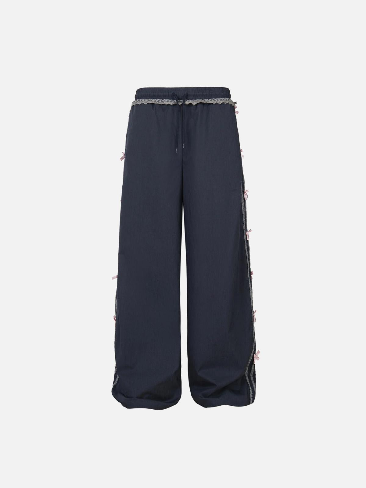 High Street Side Bow Decoration Pant