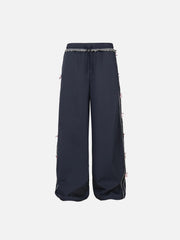 High Street Side Bow Decoration Pant