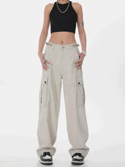 Hip Hop Straight Cargo Pants