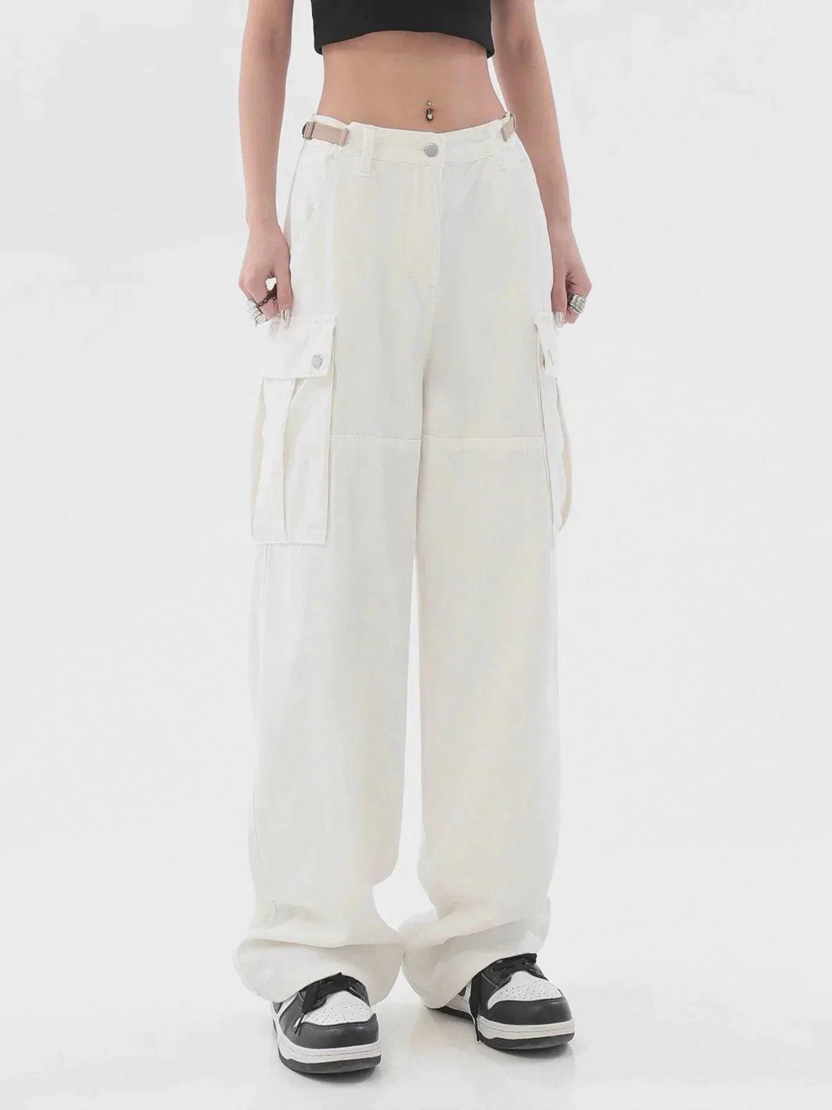 Hip Hop Straight Cargo Pants