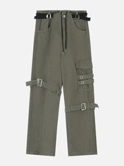 Hip Hop Straps Jeans