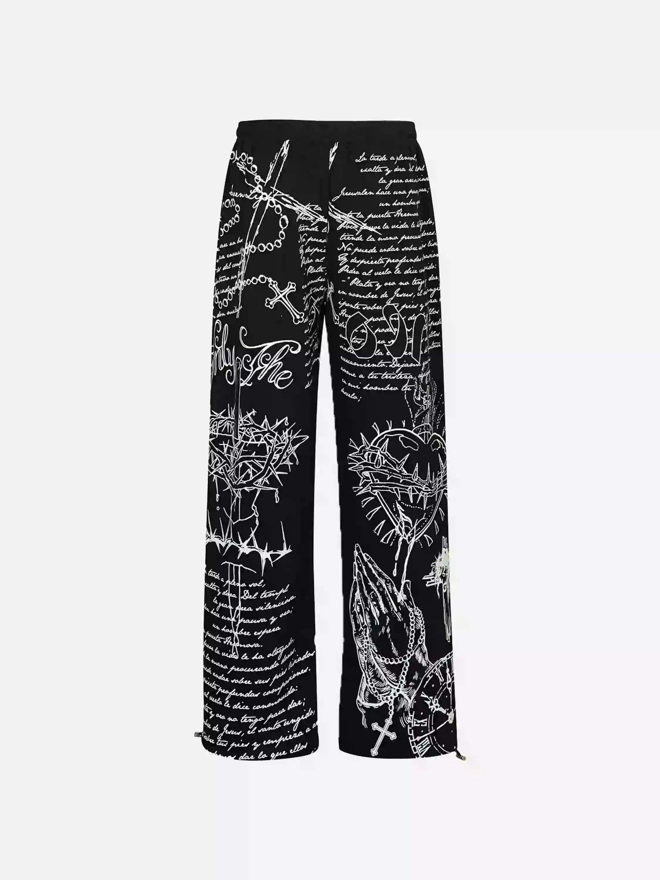 Hip-Hop Street Print Casual Pants