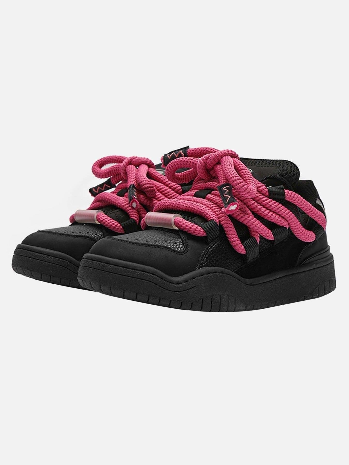 Hundreds Of Dirty Braid Bread Shoes