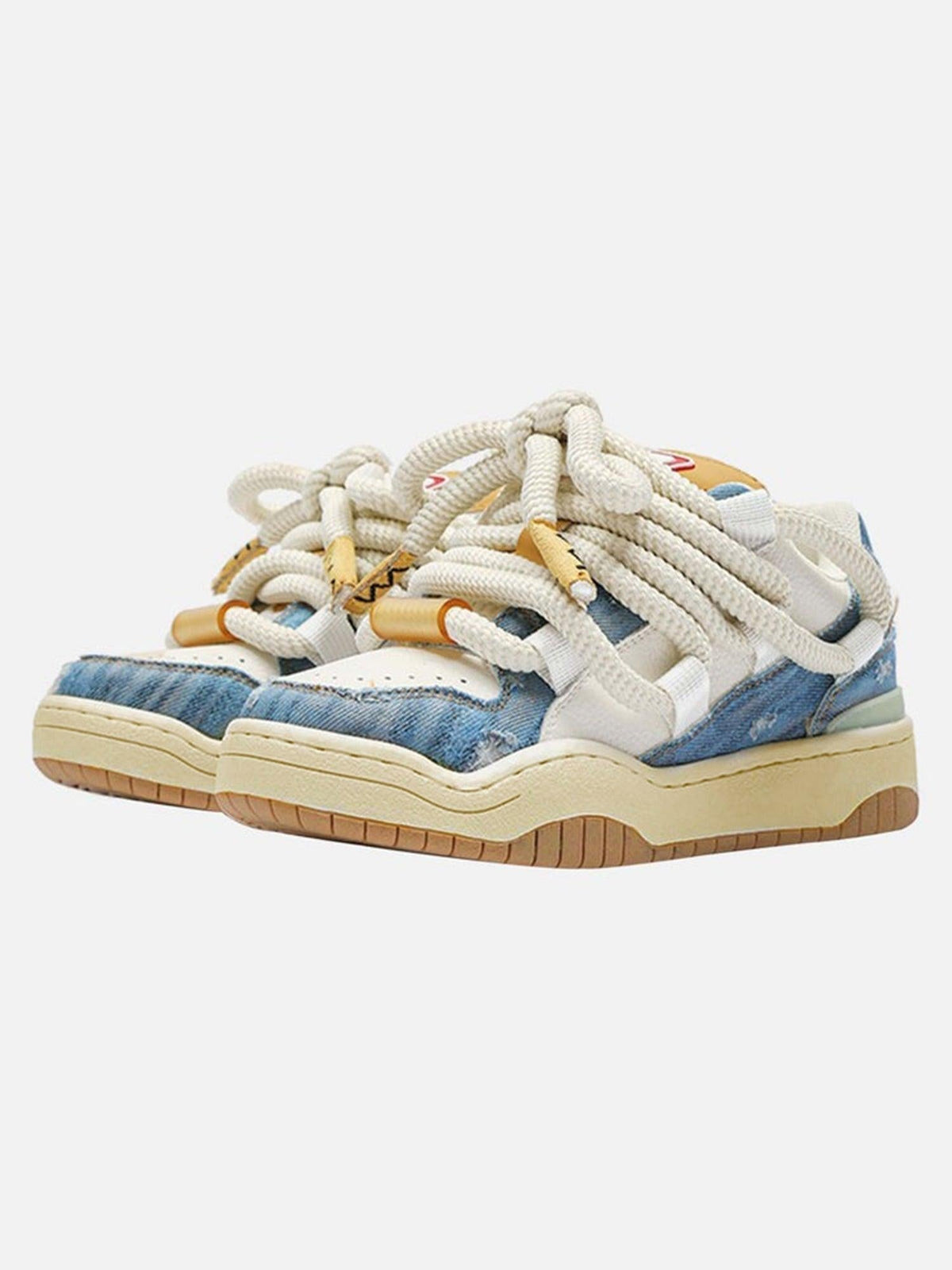 Hundreds Of Dirty Braid Bread Shoes