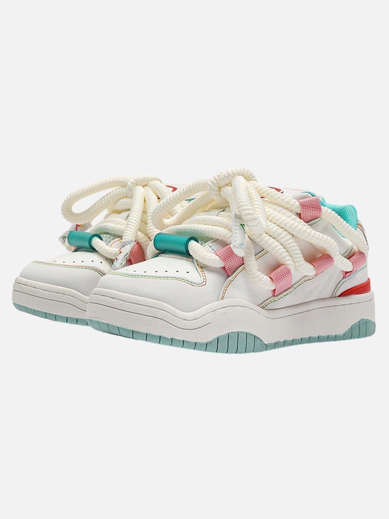 Hundreds Of Dirty Braid Bread Shoes