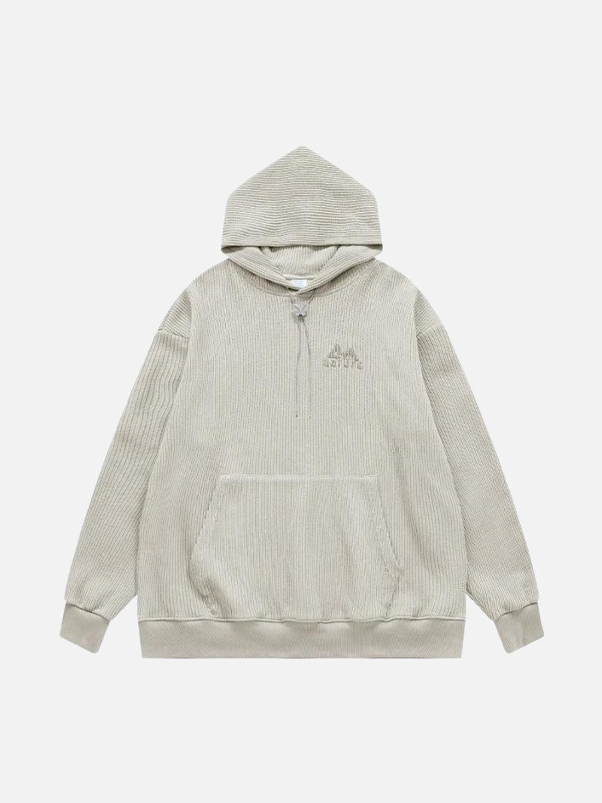 Knit Solid Hoodie