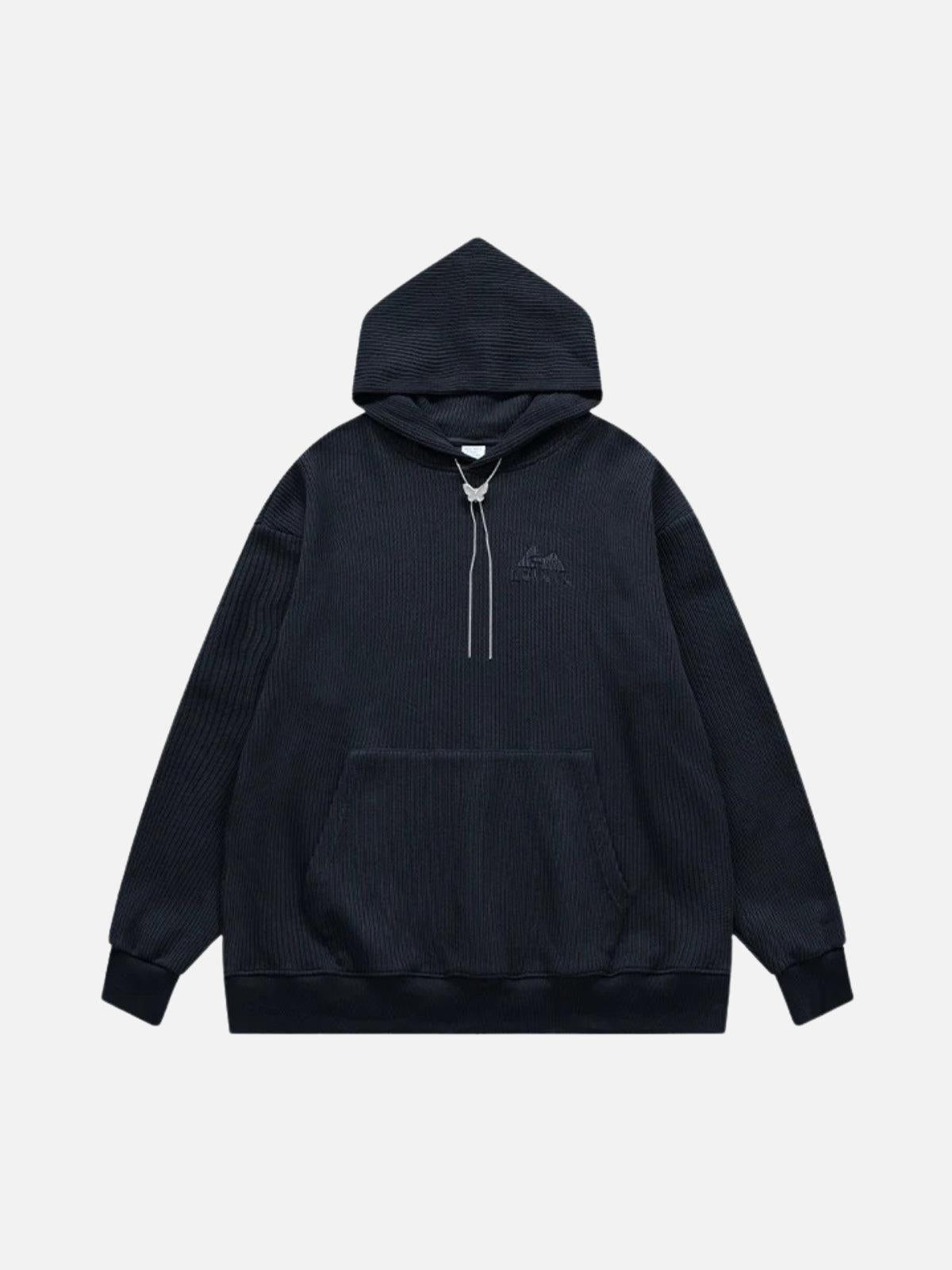 Knit Solid Hoodie