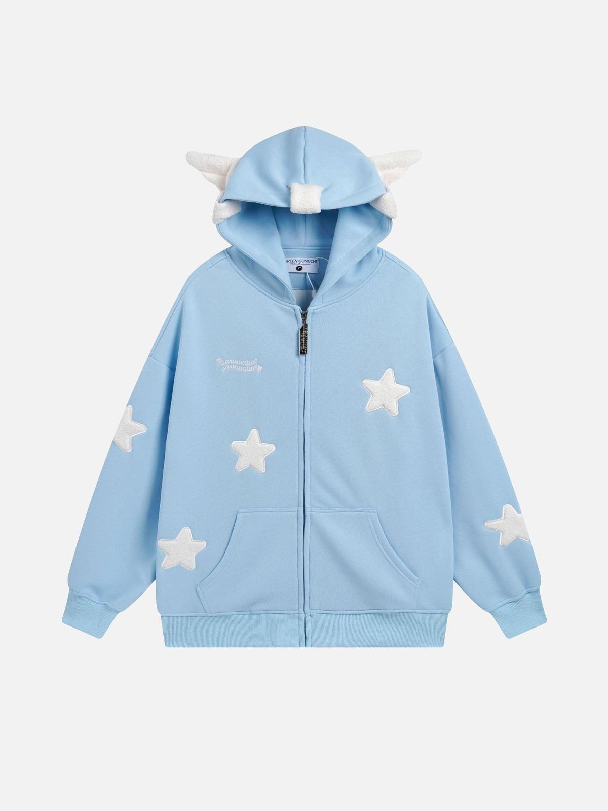 Languid Charm Star Hoodie