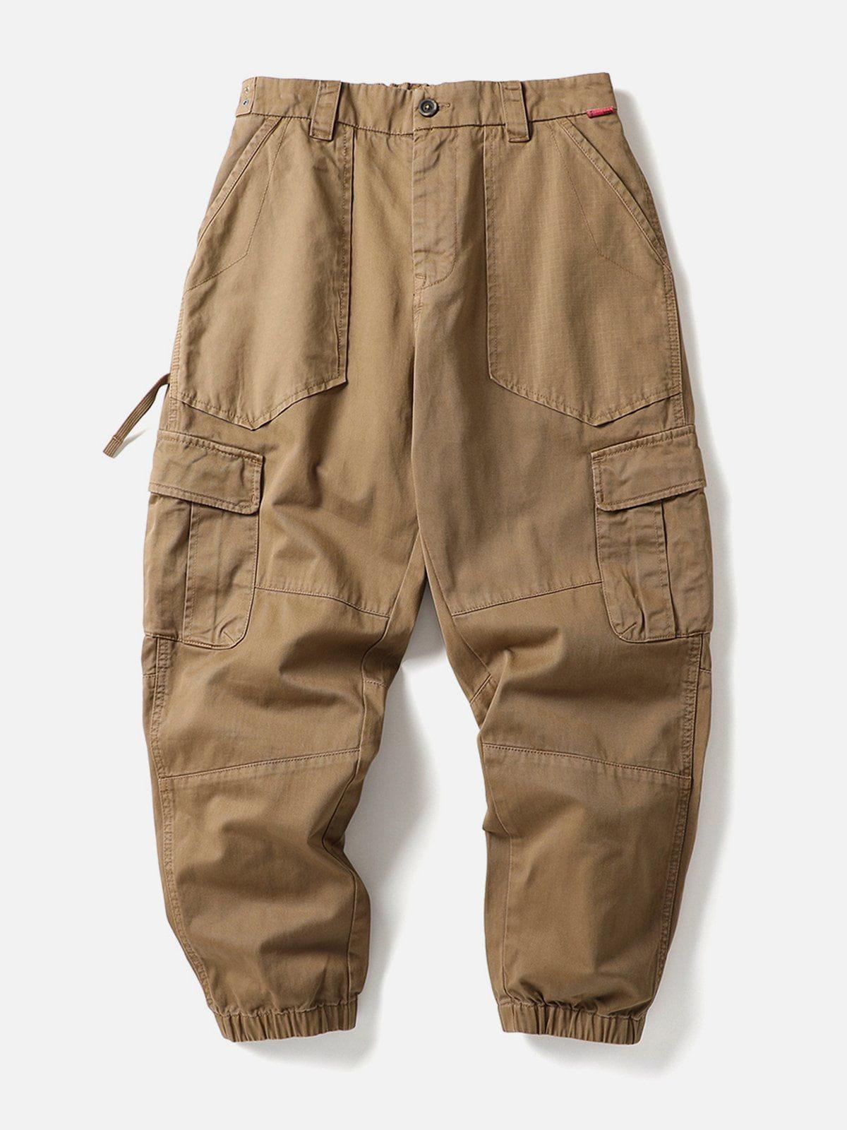 Large Multiple Pockets Cargo Pants