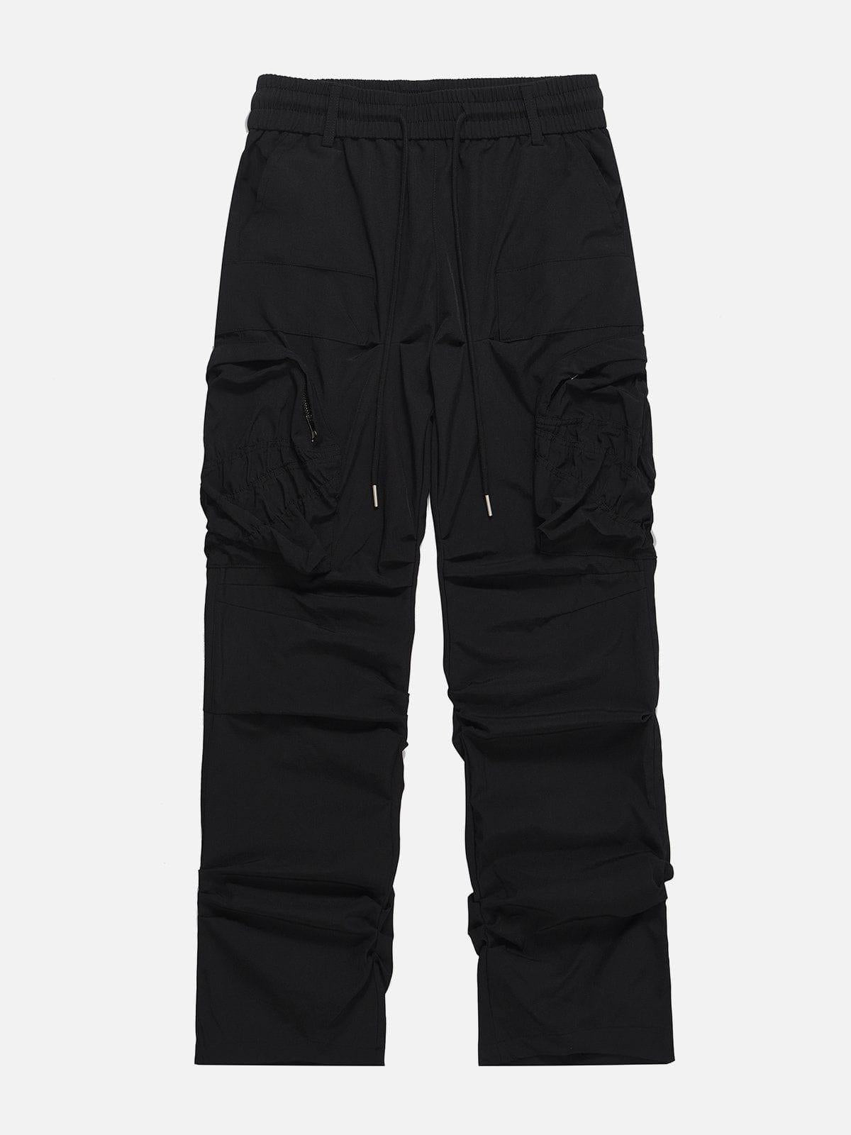 Large Pocket Wrinkle Cargo Pants