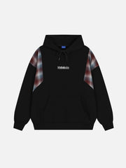 Lazy Style Letter Embroidery Hoodie
