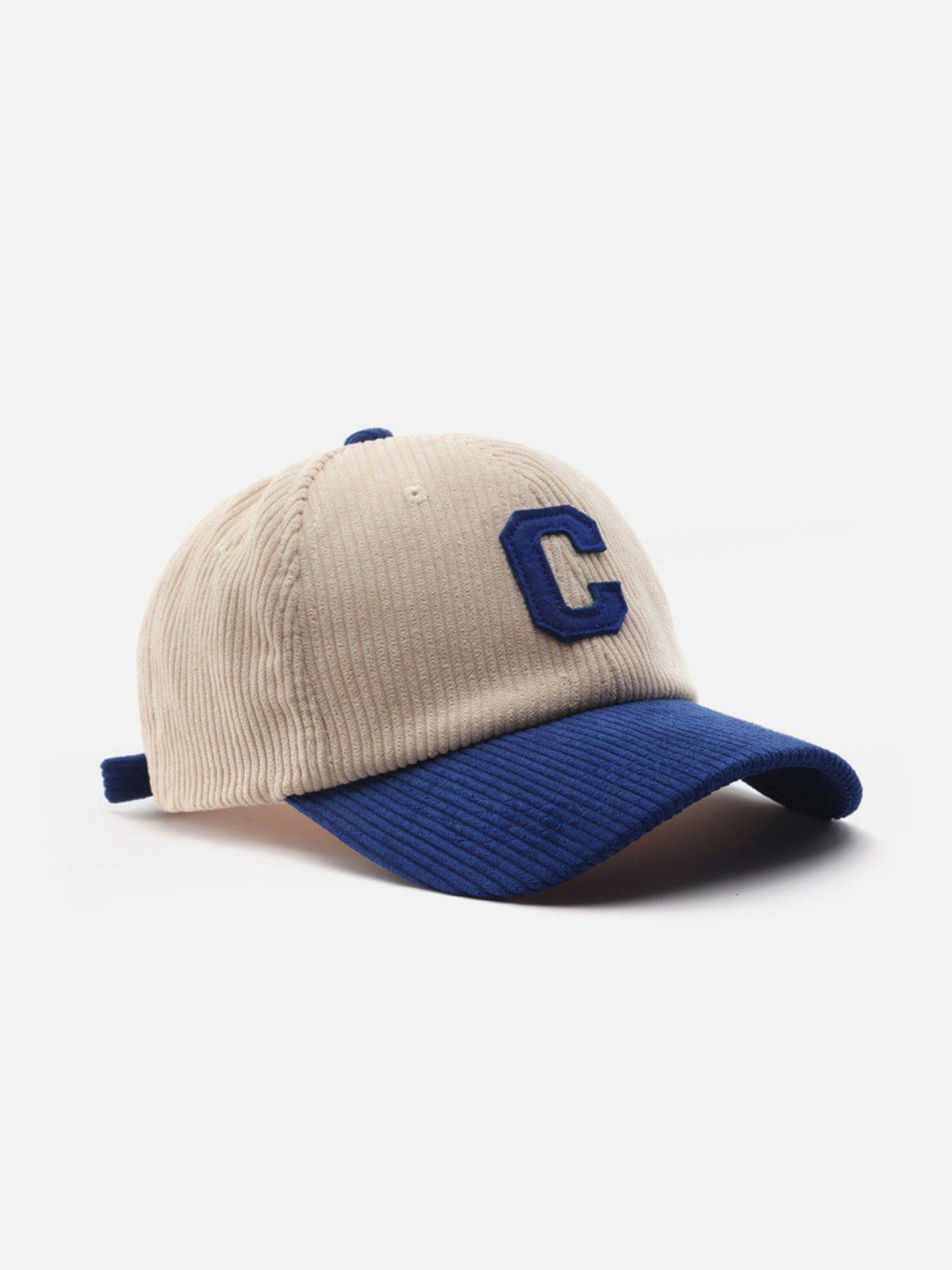 Letter C Patchwork Hat