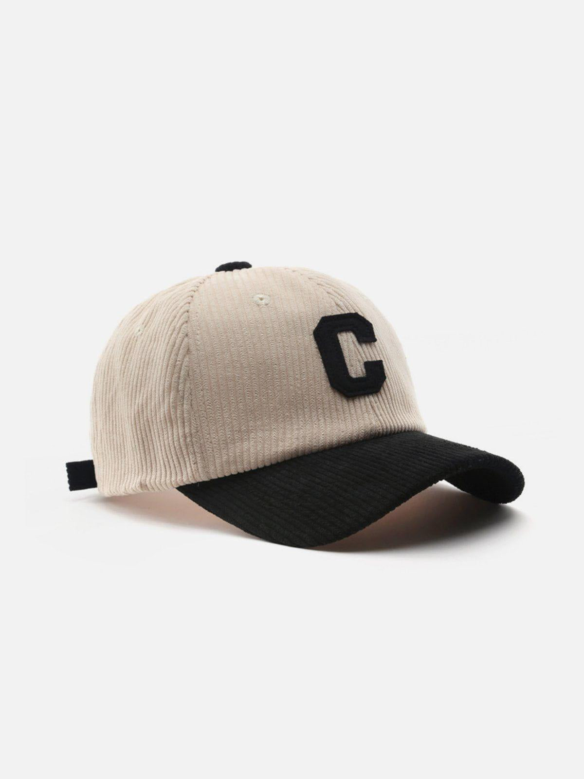 Letter C Patchwork Hat