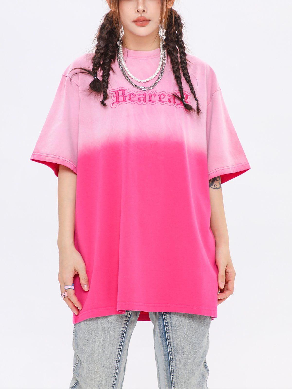 Letters Graphic Vintage Tee