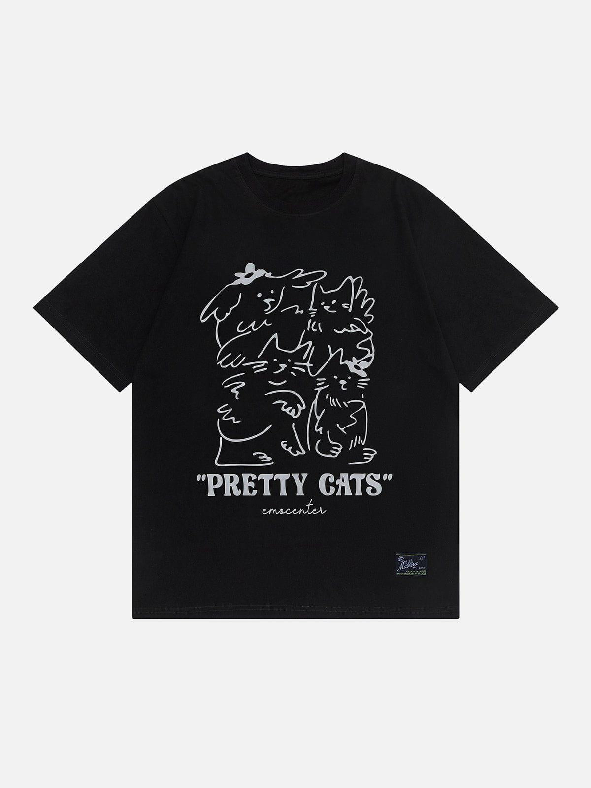 Line Print Tee