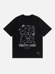 Line Print Tee