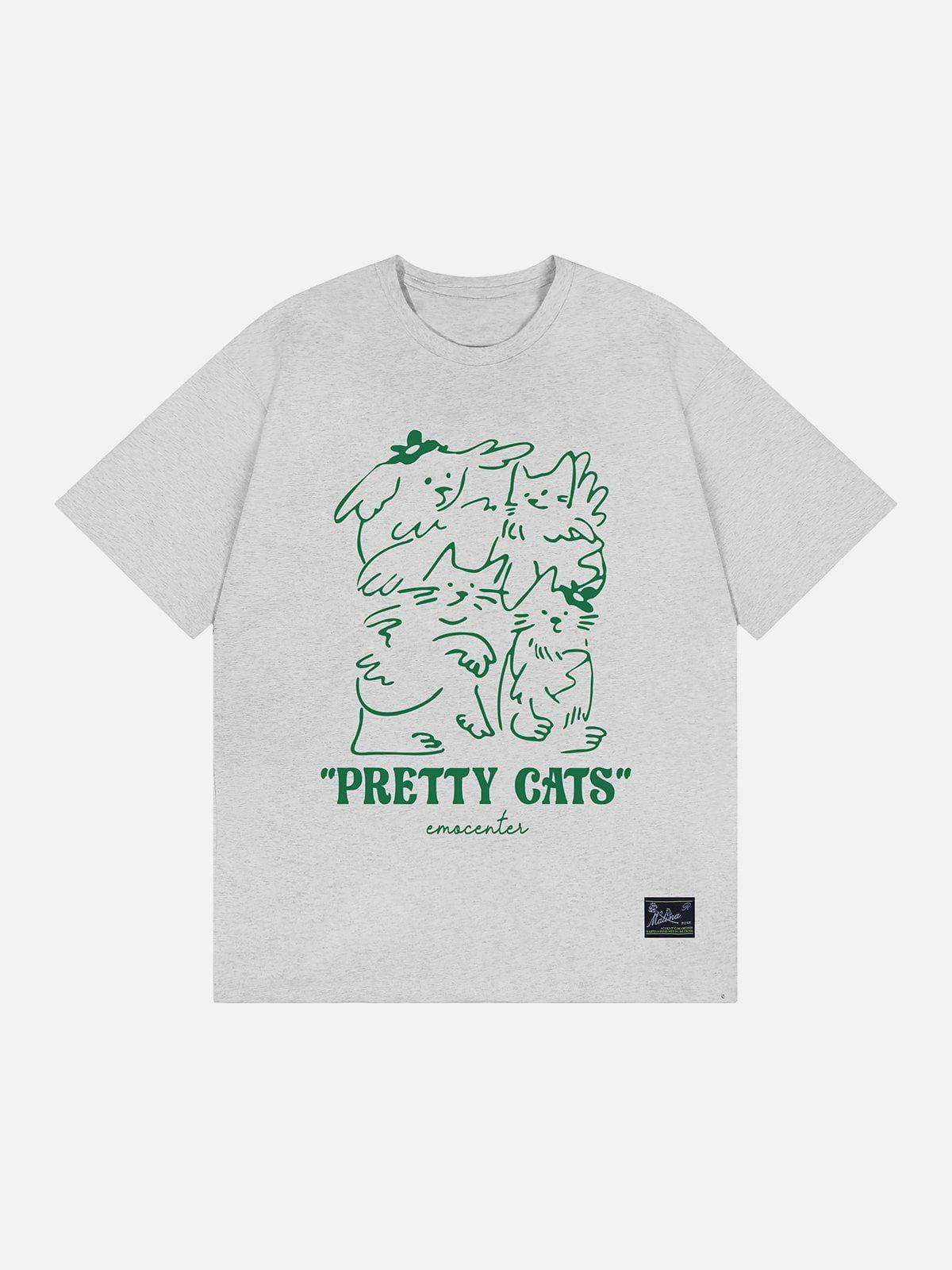 Line Print Tee