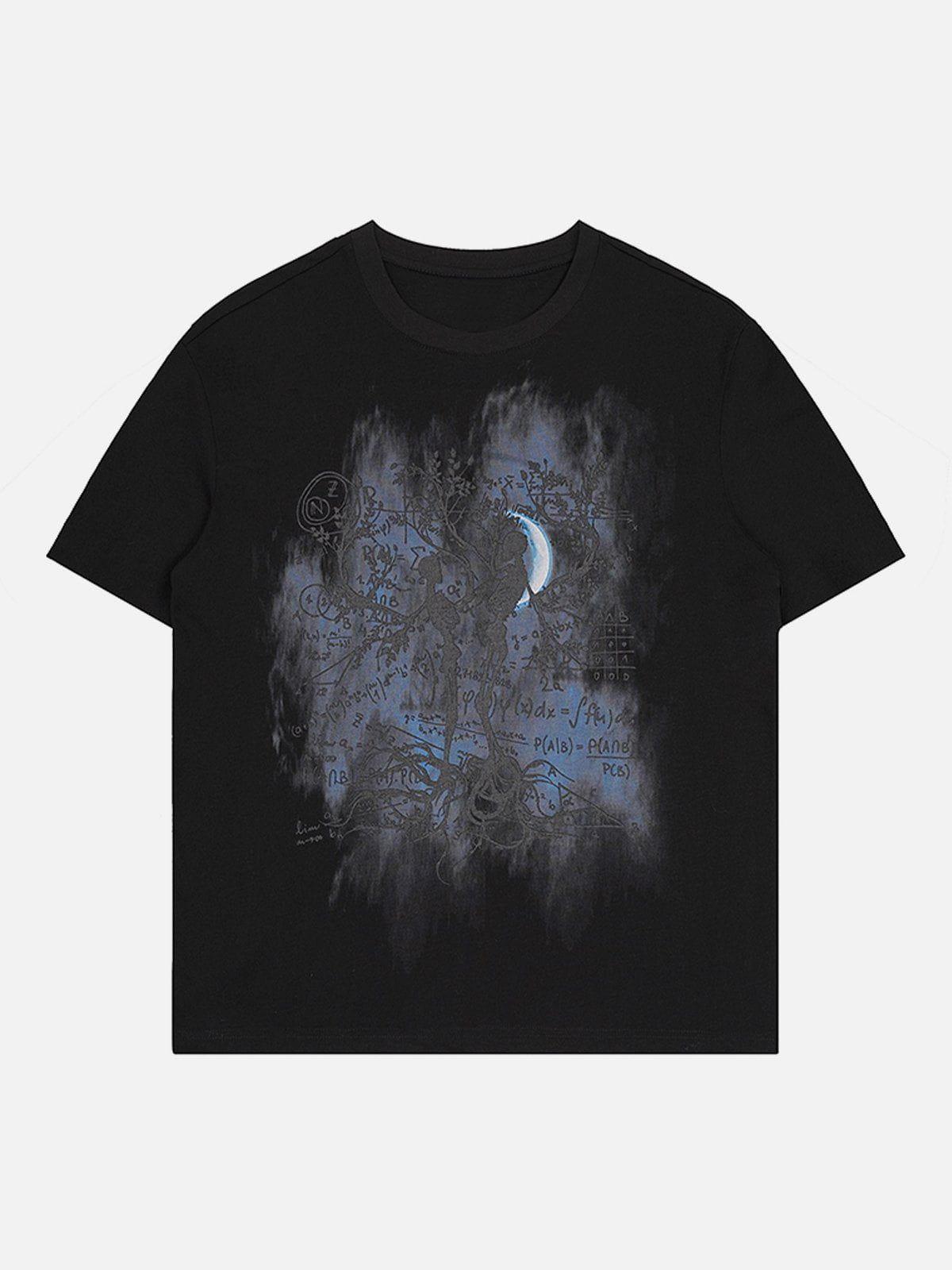 Line Skeleton Graphic Tee