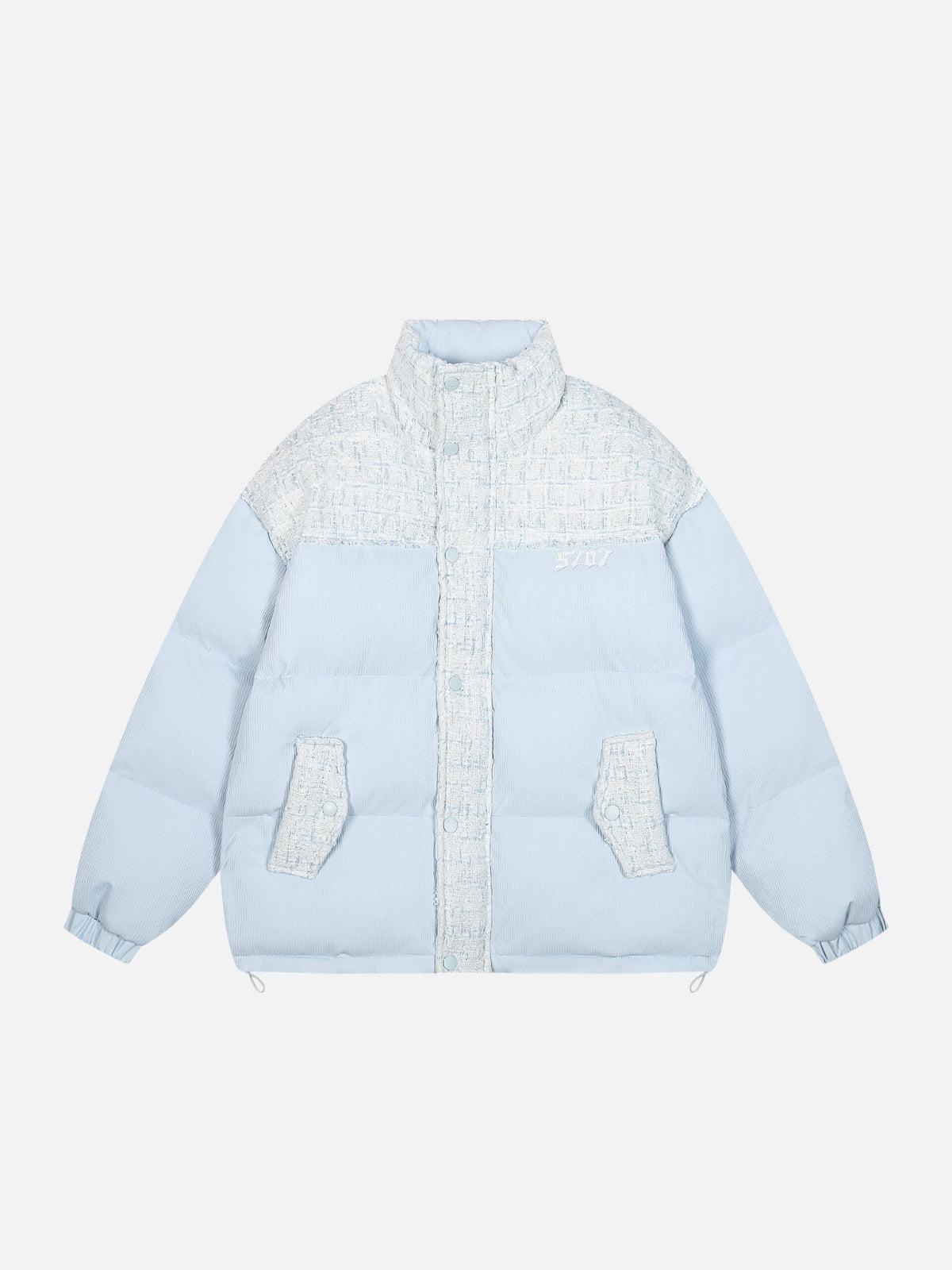 Luxe Quilted Lapel Coat