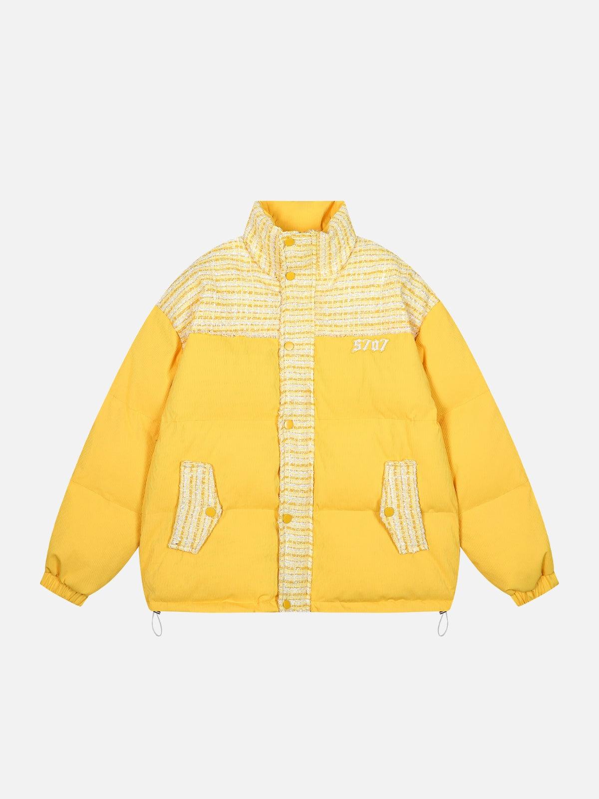 Luxe Quilted Lapel Coat