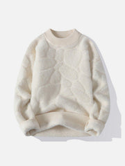 Mink Fleece Solid Warm Sweater