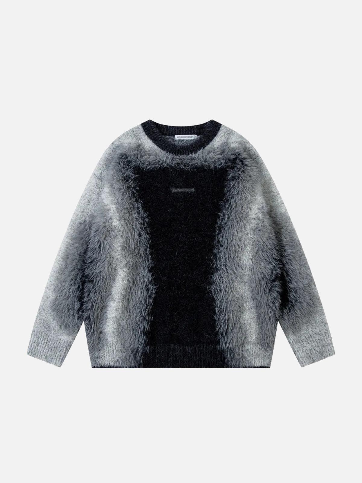 Mohair Spliced Sweater