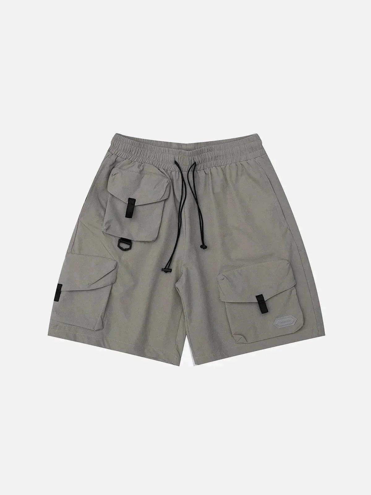 Multi-Pocket Cargo Shorts