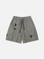 Multi-Pocket Cargo Shorts