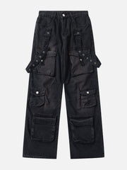 Multi-Pocket Workwear Jeans