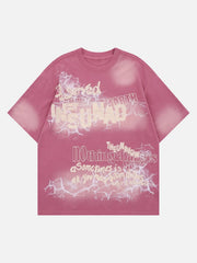 Oversized Letter Graphic T-Shirt