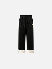 Paneled Padded Sweatpants