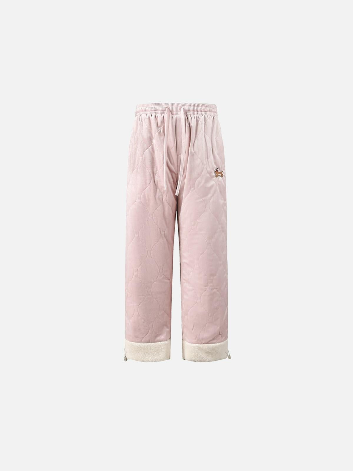 Paneled Padded Sweatpants