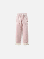 Paneled Padded Sweatpants