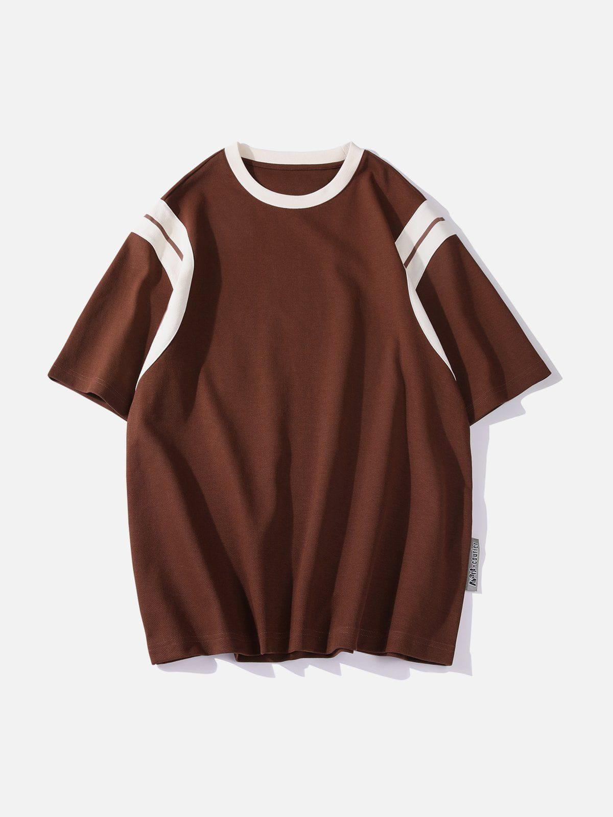 Patchwork Stripe Tee