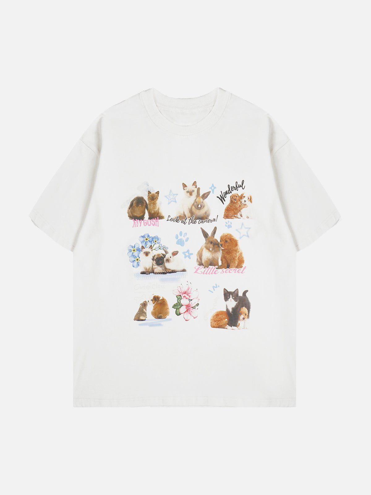Pets Print Tee