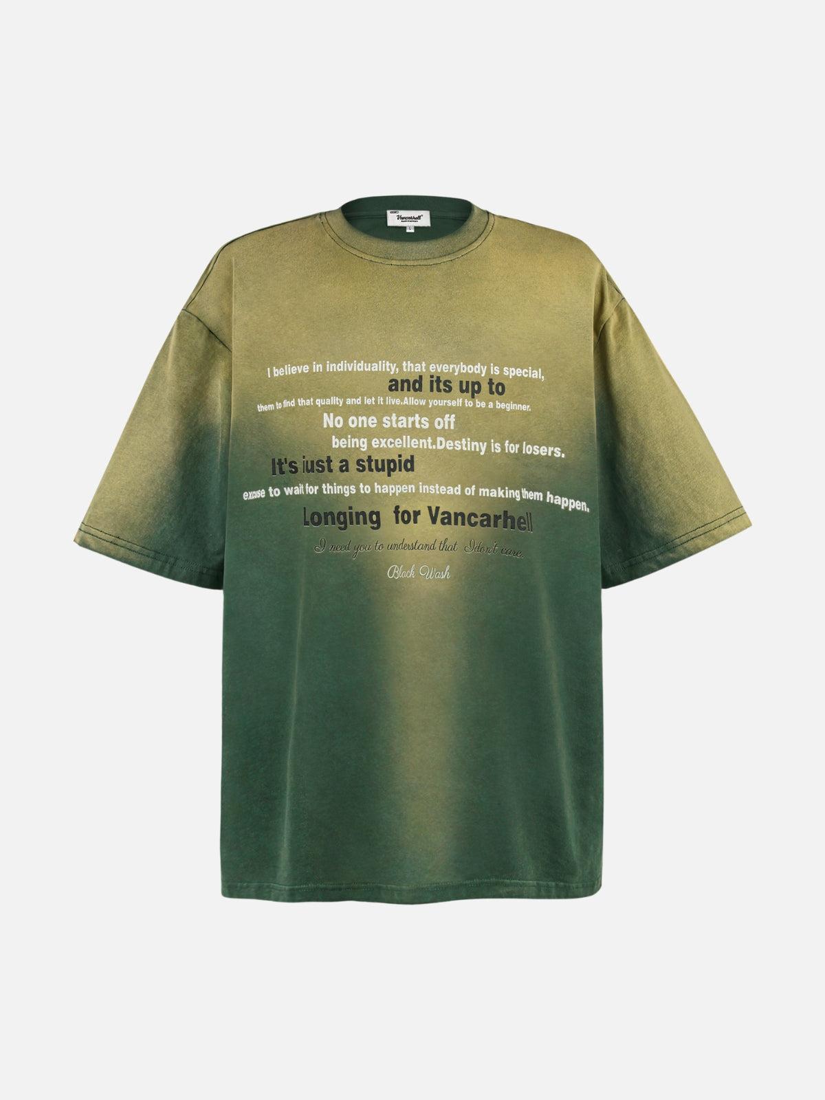 Philosophic Threads Typographic Statement Tee