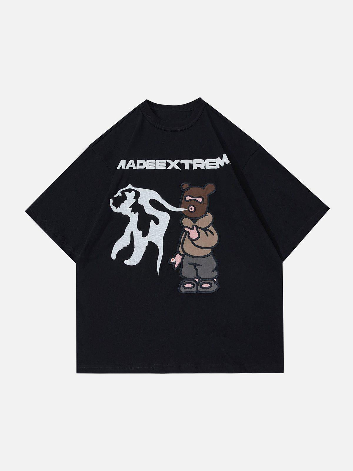 Pistol Bear Graphic Tee
