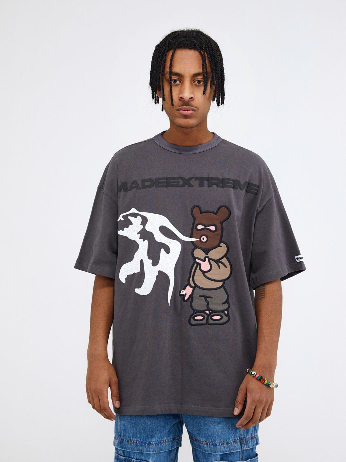 Pistol Bear Graphic Tee