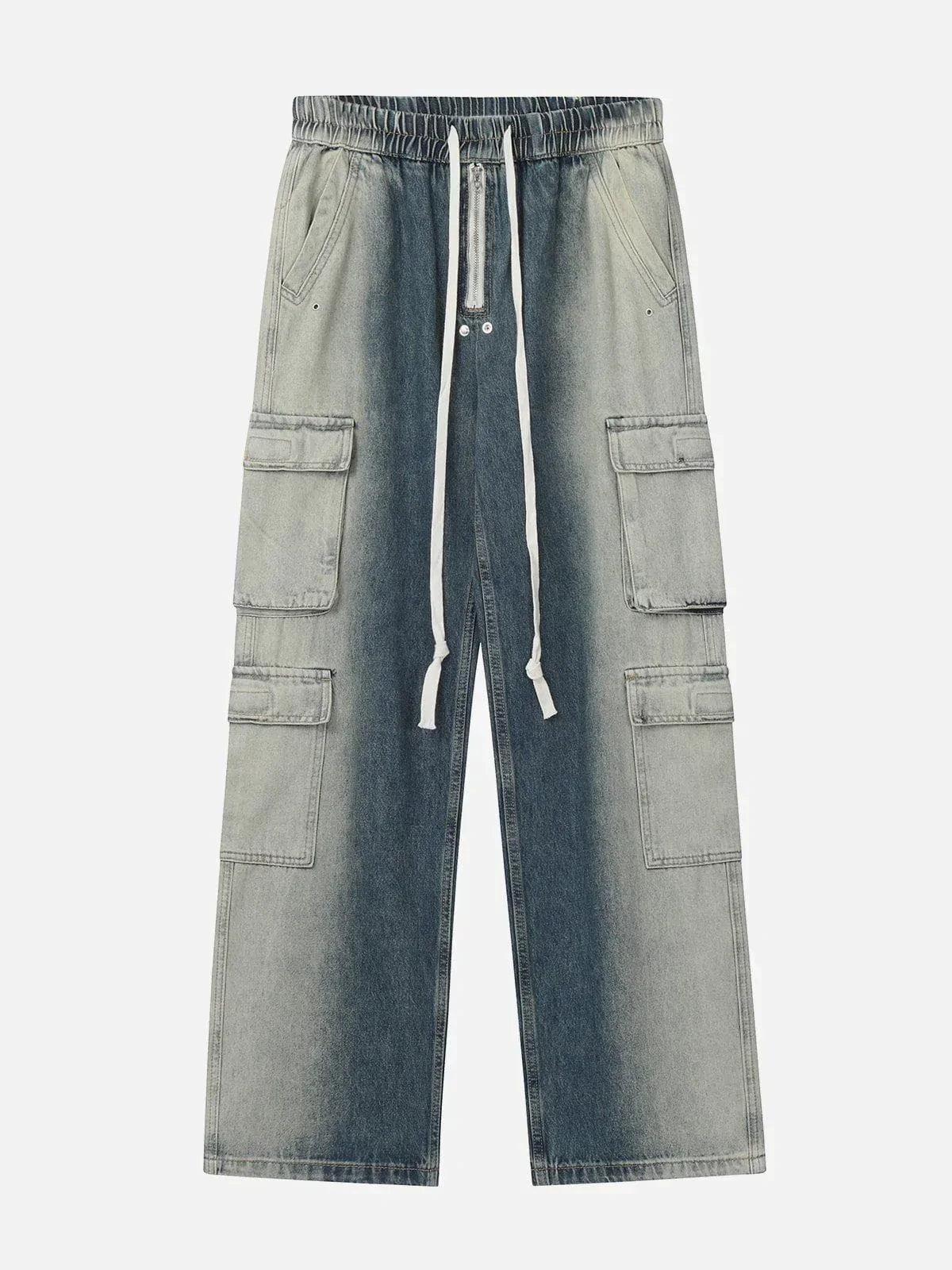 Pockets With Flap Jeans