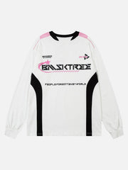 Racing Oversized Long Sleeve T-Shirt